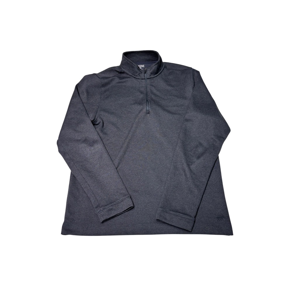 Rhone Commuter® 1/4 Zip Sweater Mens Charcoal Gray Performance Knit 00474  M